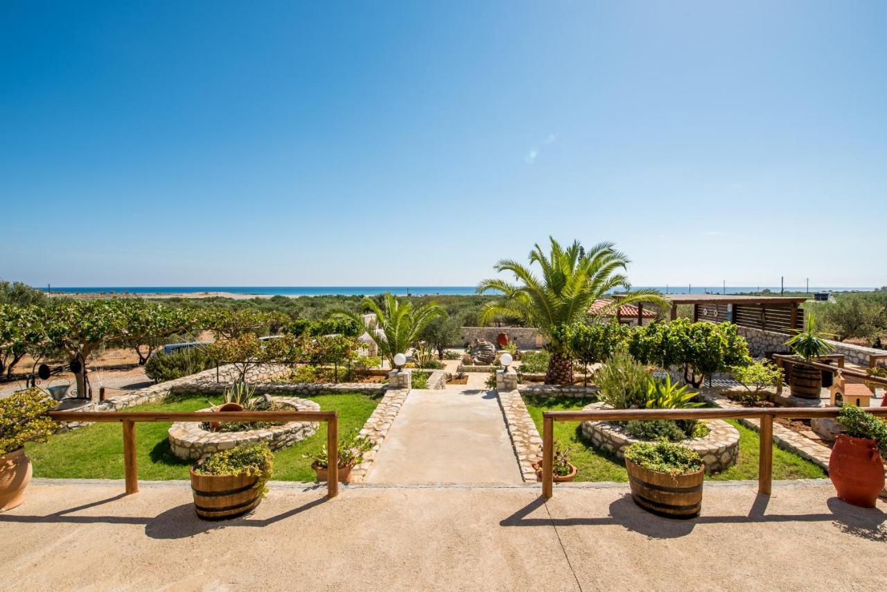 Faros Apartments Ксерокамбос Экстерьер фото